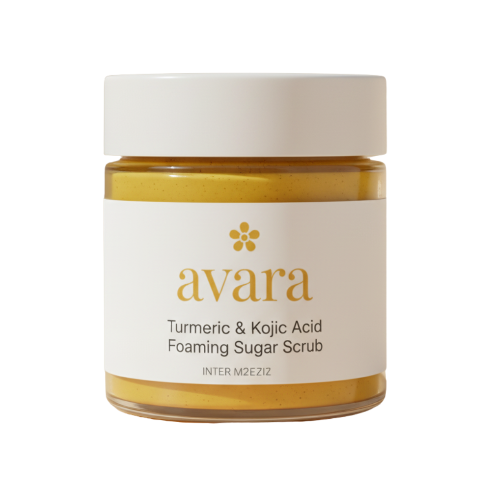 Tumeric & Kojic Acid Foaming Sugar Scrub