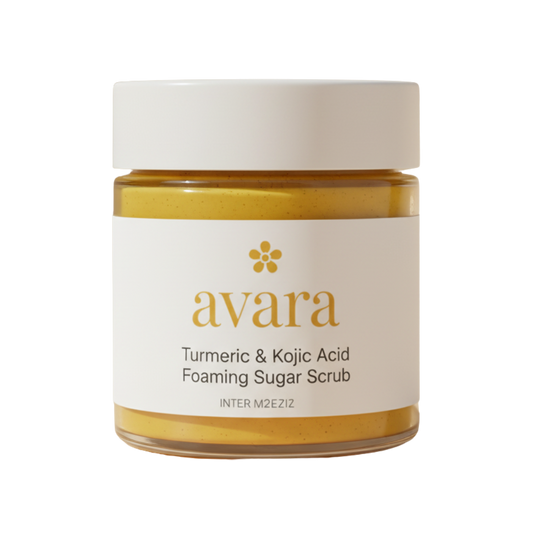Tumeric & Kojic Acid Foaming Sugar Scrub